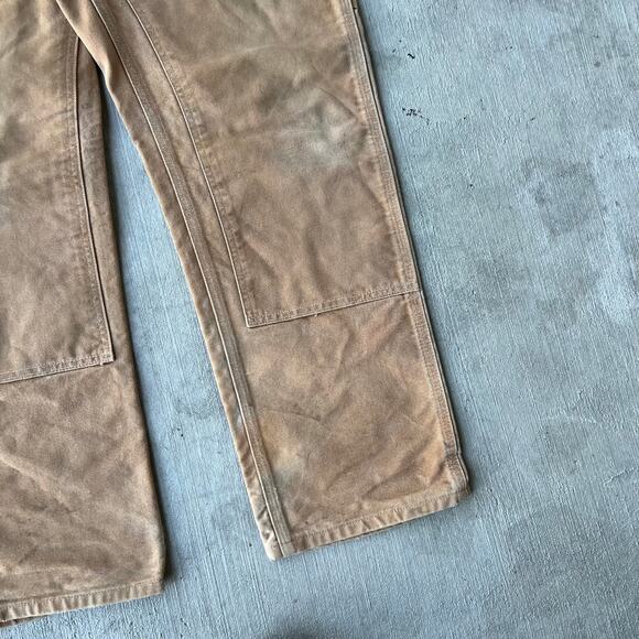 Carhartt brown double knee work wear carpenter pants - Picture 4 of 12